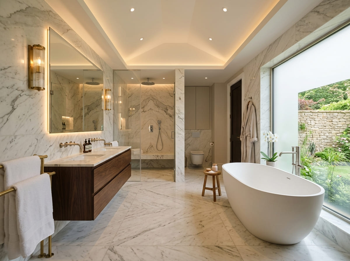 Custom Bathroom Renovation in Briggs
