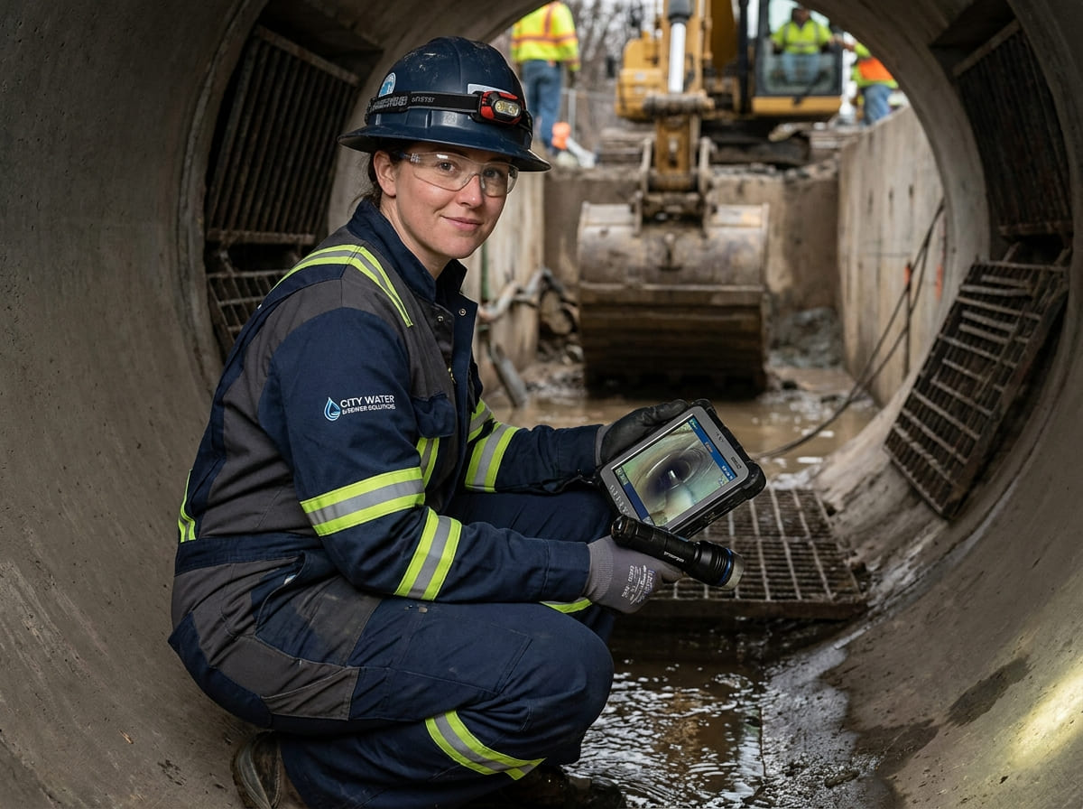 Sewer Line Inspection & Replacement in Briggs